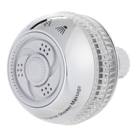 Waterpik Waterpik EcoFlow Chrome 4 settings Showerhead 1.8 gpm SM-423CGE